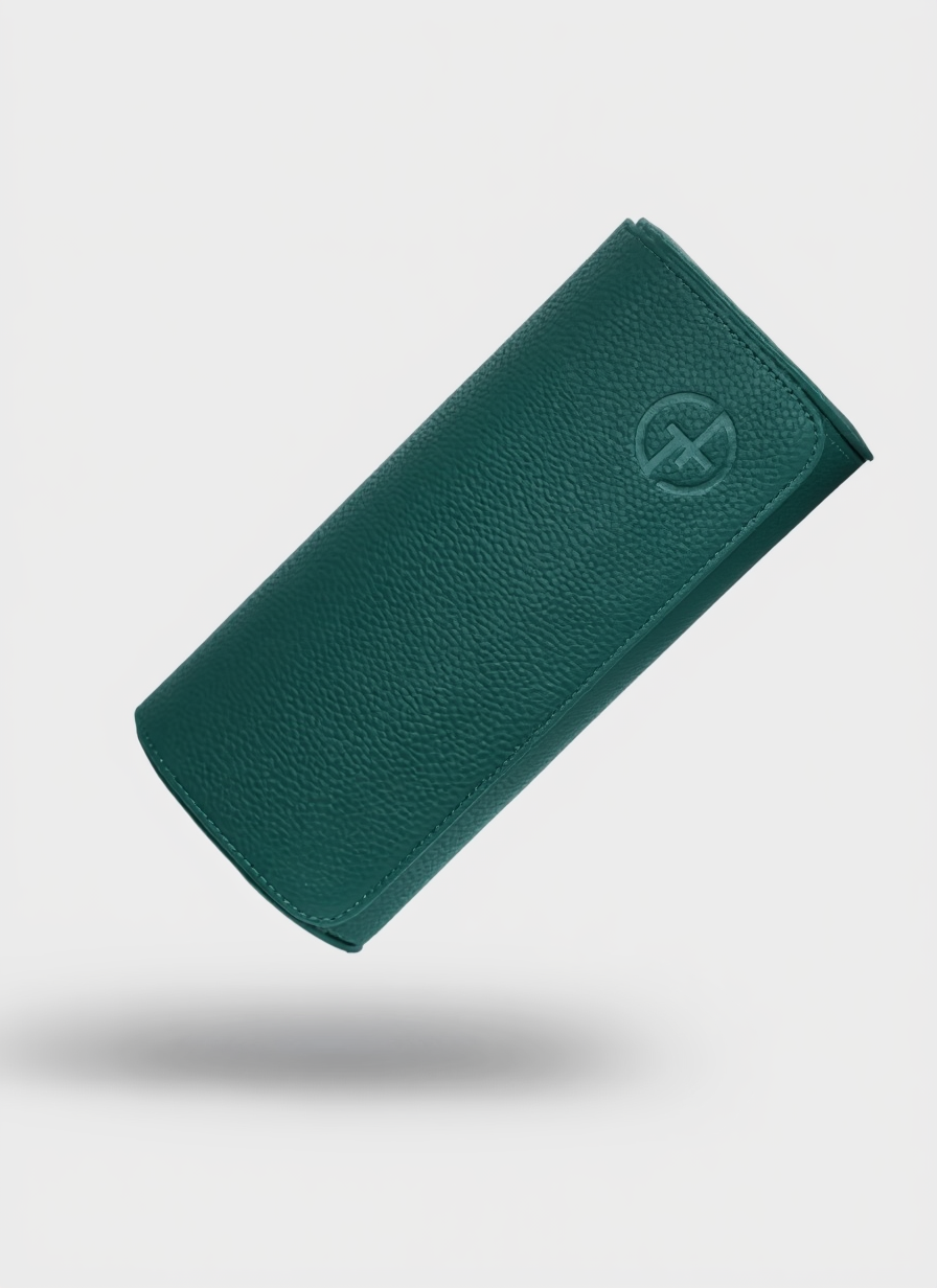 Rollo de reloj verde: Tres relojes