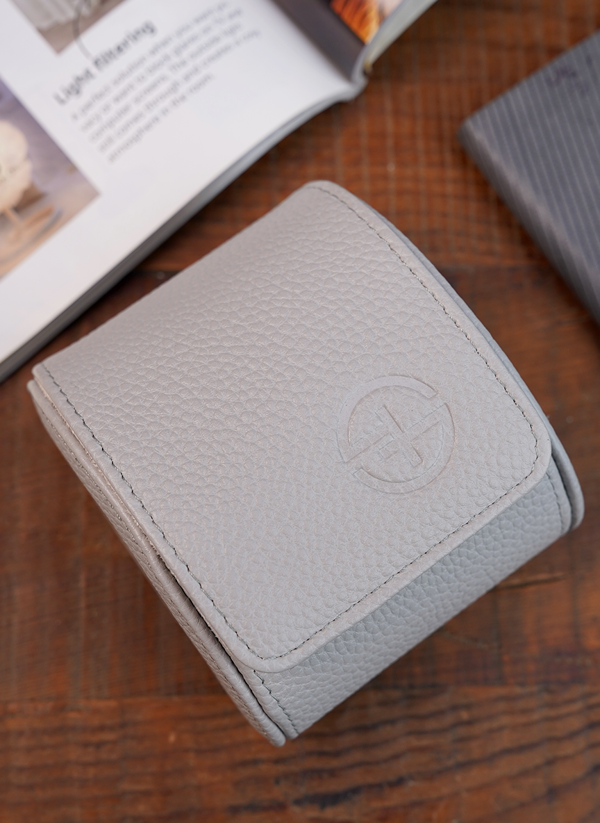 Estuche para relojes gris – Un reloj