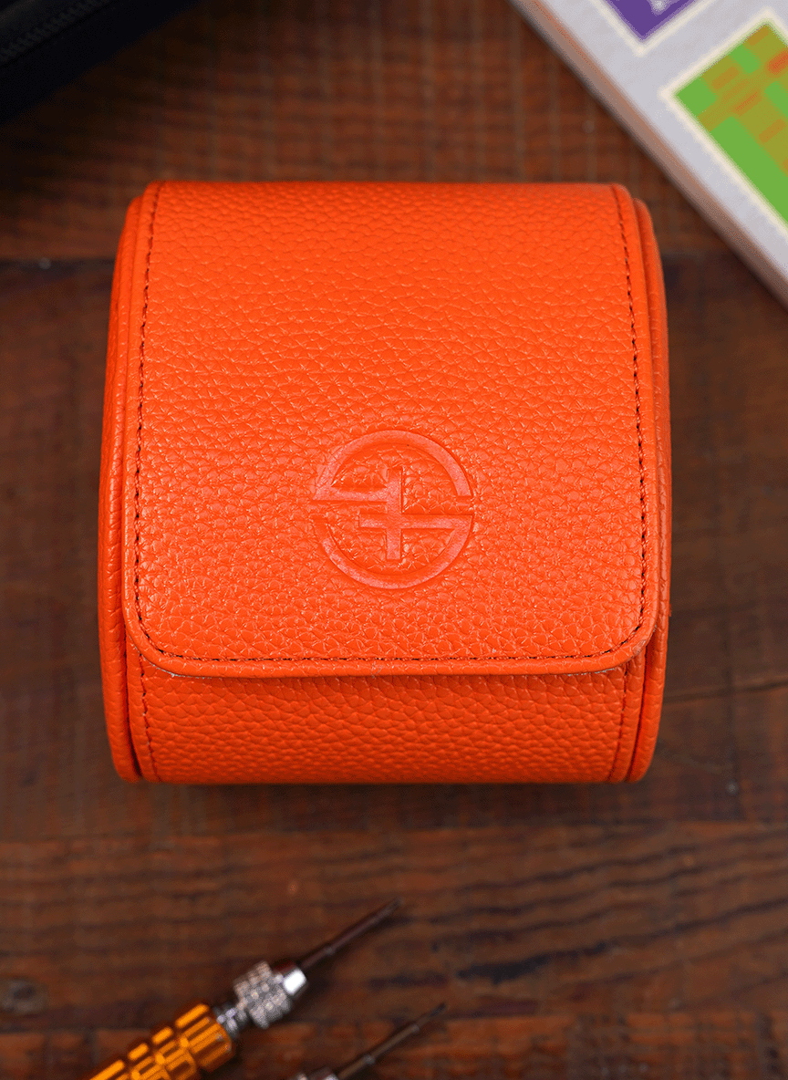 Rollo de reloj naranja – Un reloj