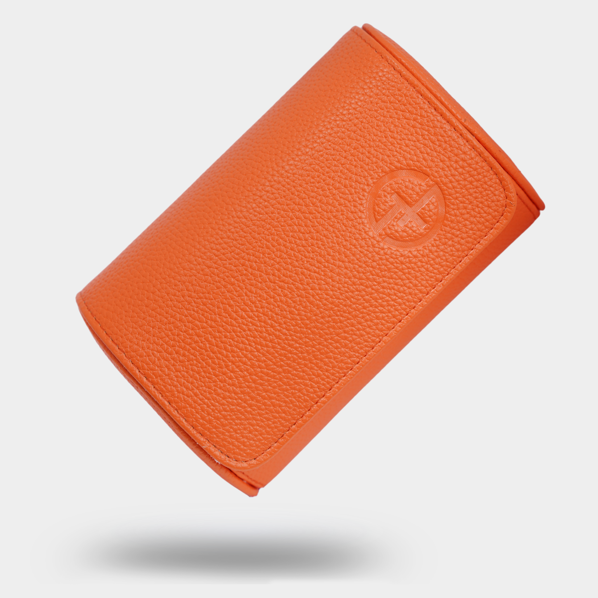 Estuche para relojes naranja - Dos relojes