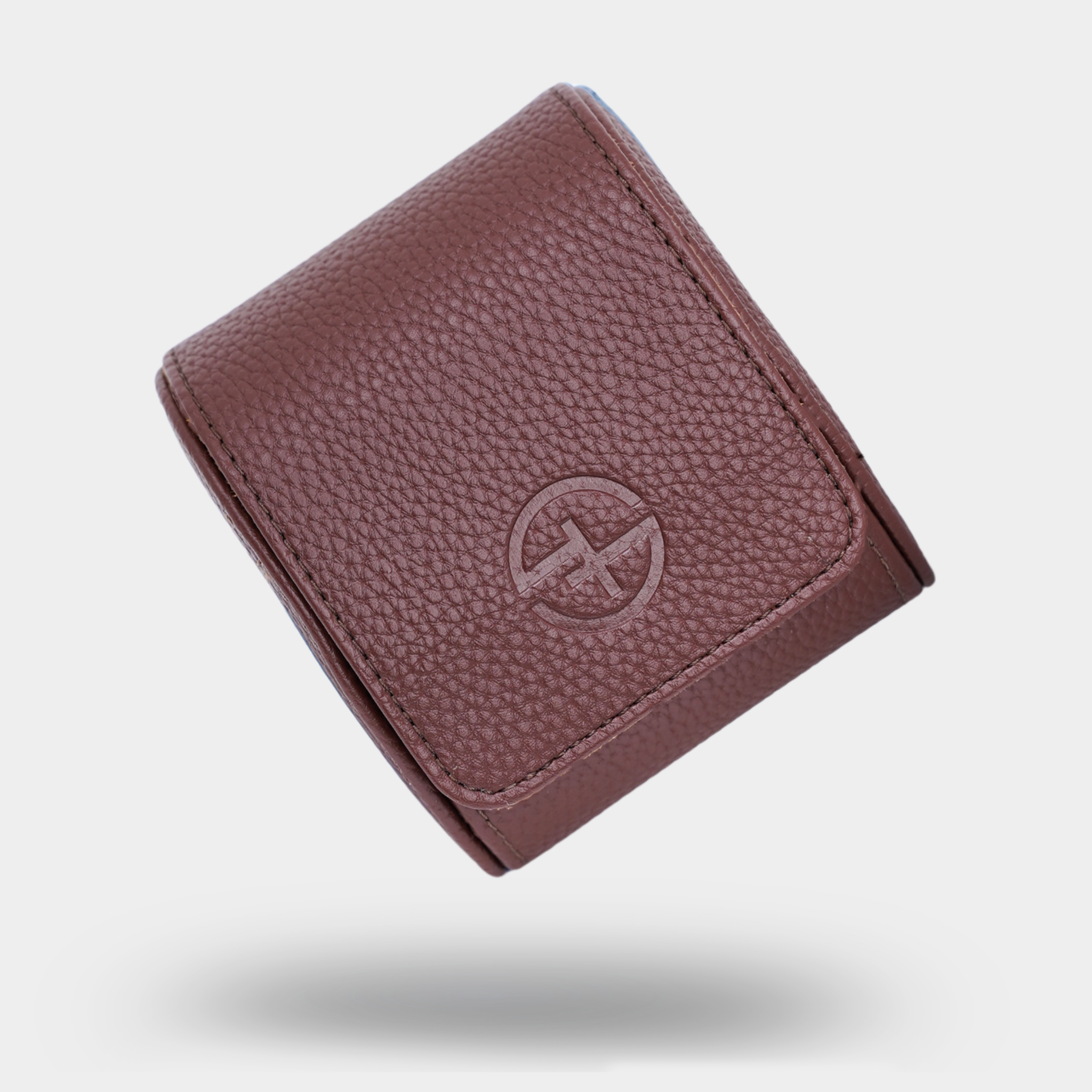 Brown Watch Roll – Eine Uhr