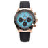 Rose Gold Aqua Blue - Strap