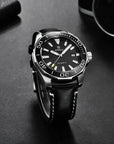 BERSIGAR TIMECRAFT 1668 BLACK STRAP - watches